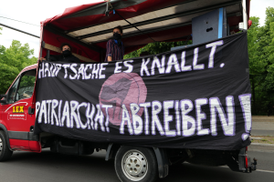 Traktoren-Demo am Freitagabend